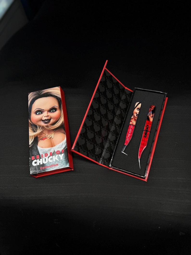 Bride of Chucky Lash Extension Tweezer Set: Limited Edition - Image 3