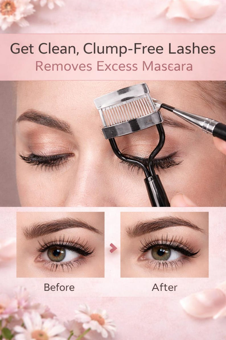 DeGLAMvu Lash & Brow Tool Kit | Eyelash Separator, Eyebrow Brush, Lash Comb and Applicator Set | Makeup Grooming Kit - Image 4