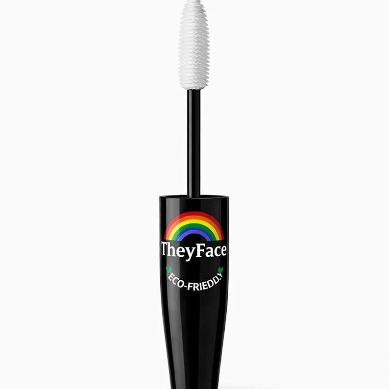 White Vegan Mascara | Clean Natural Lash Color Organic Inspired Eye Makeup - Image 2